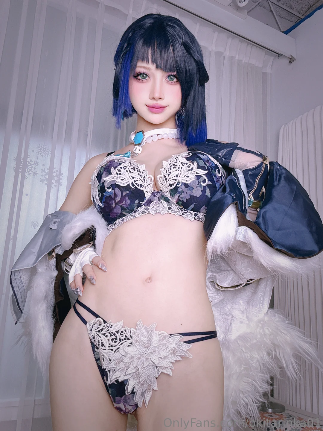 沖田凜花Rinka - Yelan [53P-118MB] tg@simisebaisi 【丝足阁】026.webp